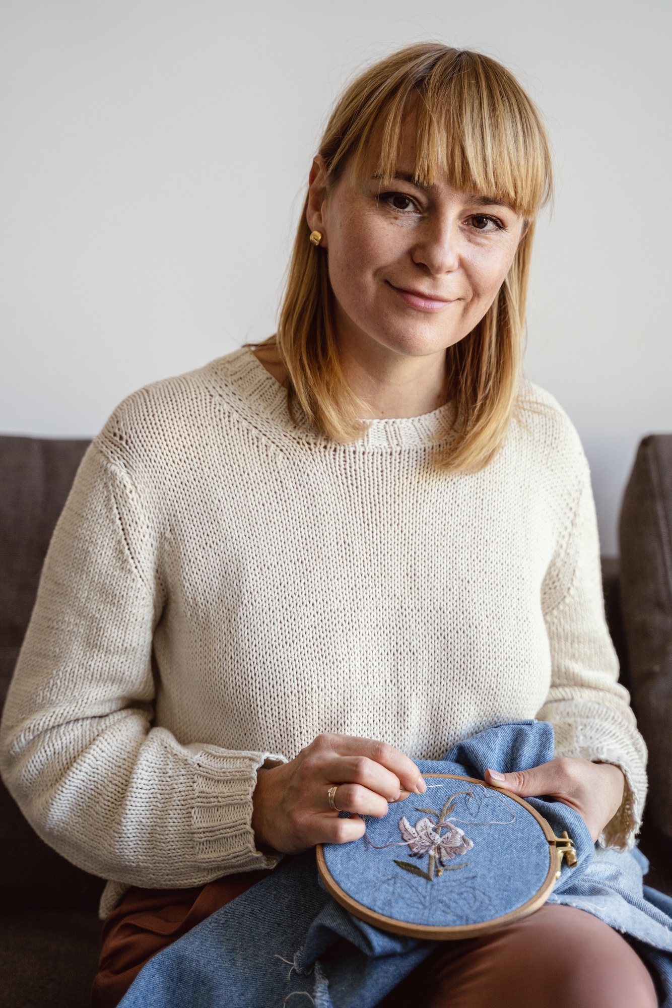 Anna - lead instructor embroidery